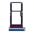 Sim Card Tray (Dual Sim) Compatible For Motorola One Fusion Plus (XT2067-2 / 2020) (Genuine OEM) (Twilight Blue)