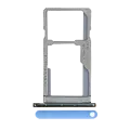 Single Sim Card Tray Compatible For Motorola Moto G6 Play / G6 Forge (XT1922 / 2018) (Blue)