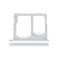 Dual Sim Card Tray Compatible For Samsung Galaxy Tab A 10.1" (T510 / T515) (Silver)