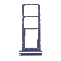 Dual Sim Card Tray Compatible For Samsung Galaxy A02S (A025 / 2020) / A03 (A035 / 2021) (Blue)