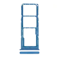 Dual Sim Card Tray Compatible For Samsung Galaxy A12 (A125 / 2020) (Blue)