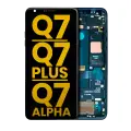 LCD Assembly With Frame Compatible For LG Q7 / Q7 Plus / Q7 Alpha (Refurbished) (Light Blue) 