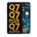 LCD Assembly With Frame Compatible For LG Q7 / Q7 Plus / Q7 Alpha (Refurbished) (Moroccan Blue)