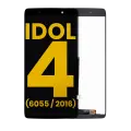 LCD Assembly Without Frame Compatible For Alcatel Idol 4 (6055 / 2016) (Refurbished) (Black)