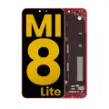 LCD Assembly With Frame Compatible For Xiaomi Mi 8 Lite (Refurbished) (Twilight Gold)