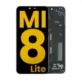 LCD Assembly With Frame Compatible For Xiaomi Mi 8 Lite (Refurbished) (Midnight Black)