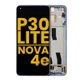 LCD Assembly With Frame Compatible For Huawei P30 Lite / Nova 4e (Refurbished) (4GB RAM) (Peacock Blue) 