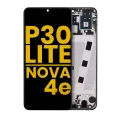 LCD Assembly With Frame Compatible For Huawei P30 Lite / Nova 4e (Refurbished) (6GB RAM) (Midnight Black) 