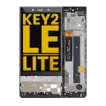 LCD Assembly With Frame Compatible For BlackBerry KEY2 LE / Lite (BBE100 Series) (Refurbished) (Slate)