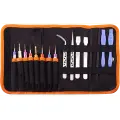 16-in-1 Electronics Repair Tool Kit With Carrying Pouch