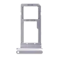 Single Sim Card Tray Compatible For Samsung Galaxy S7 Edge (Silver)