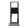 Single Sim Card Tray Compatible For Samsung Galaxy A01 (A015 / 2020) (Black)