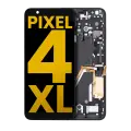 OLED Assembly With Frame Compatible For Google Pixel 4 XL (Refurbished) (Clearly White Power Button) 