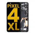 OLED Assembly With Frame Compatible For Google Pixel 4 XL (Refurbished) (Oh So Orange Power Button)