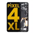 OLED Assembly With Frame Compatible For Google Pixel 4 XL (International Version) (Refurbished) (Pink Power Button) 