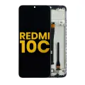 LCD Assembly With Frame Compatible For Xiaomi Redmi 10C (Refurbished) (All Colors)