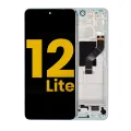 OLED Assembly With Frame Compatible For Xiaomi 12 Lite (Refurbished) (Lite Green)