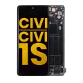 OLED Assembly With Frame Compatible For Xiaomi Civi / Civi 1S (Refurbished) (Black)