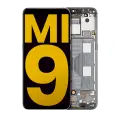 OLED Assembly With Frame Compatible For Xiaomi Mi 9 (Refurbished) (Piano Black)