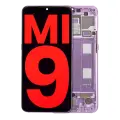 OLED Assembly With Frame Compatible For Xiaomi Mi 9 (Aftermarket Plus) (Lavender Violet)