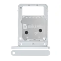 Single Sim Card Tray Compatible For Samsung Galaxy Tab S7 Plus (T970 / T975 / T976) (Mystic Silver)