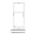 Dual Sim Card Tray Compatible For Samsung Galaxy A51 5G (A516 / 2020) (Prism Cube White)