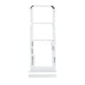 Dual Sim Card Tray Compatible For Samsung Galaxy A12 (A125 / 2020) (White)