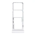 Dual Sim Card Tray Compatible For Samsung Galaxy A30S (A307 / 2019) (White)