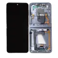 Inner OLED Assembly With Frame Compatible For Samsung Galaxy Z Flip 4 5G (US & International) (Service Pack) (Blue)