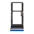 Single Sim Card Tray Compatible For Motorola Moto One 5G Ace (XT2113-1/2 / 2021) (Blue)