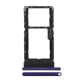 Dual Sim Card Tray Compatible For Motorola Moto G8 Play (XT2015 / 2019) (Purple)