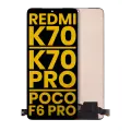 OLED Assembly Without Frame Compatible For Xiaomi Redmi K70 / K70 Pro / Poco F6 Pro (Refurbished) (All Colors)