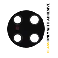 Back Camera Lens (Glass Only) With Adhesive Compatible For Huawei Mate 30 Pro
