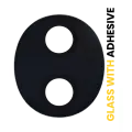 Back Camera (Wide / Depth) Lens (Glass Only) With Adhesive Compatible For Honor 90