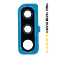 Back Camera Lens With Cover Bezel Ring Compatible For Samsung Galaxy A50 (A505 / 2019) (Blue)