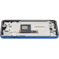 OLED Assembly With Frame Compatible For Motorola Moto Edge 50 Neo (XT2409-3 / 2024) (Refurbished) (Nautical Blue)