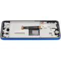 OLED Assembly With Frame Compatible For Motorola Moto Edge 50 Neo (XT2409-3 / 2024) (Refurbished) (Nautical Blue)