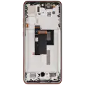 OLED Assembly With Frame Compatible For Motorola Moto Edge 50 Neo (XT2409-3 / 2024) (Refurbished) (Poinciana)