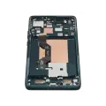 OLED Assembly With Frame Compatible For Motorola Moto Edge 50  (XT2407-3 / 2024) (Refurbished) (Jungle Green)