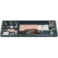 OLED Assembly With Frame Compatible For Motorola Moto Edge 50  (XT2407-3 / 2024) (Refurbished) (Jungle Green)