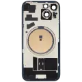 Back Glass w/ MagSafe Magnet For iPhone 15 (Aftermarket) (Blue) (No Logo)