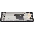 OLED Assembly With Frame Compatible For Motorola Edge (XT2405 / 2024) (Refurbished) (Black)