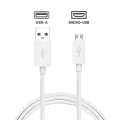 Motorola Micro-USB Charging Cable (Genuine OEM) (White)