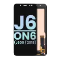 OLED Assembly Without Frame Compatible For Samsung Galaxy J6 / On6 (J600 / 2018) (Service Pack) (Black)