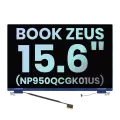 Complete LCD Display Assembly Compatible For Samsung Galaxy Book Zeus 15.6" (NP950QCGK01US) (Service Pack) (Subins-Blue)