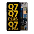 LCD Assembly With Frame Compatible For LG Q7 / Q7 Plus / Q7 Alpha (Refurbished) (Lavender Violet)