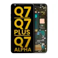 LCD Assembly With Frame Compatible For LG Q7 / Q7 Plus / Q7 Alpha (Refurbished) (Aurora Black)