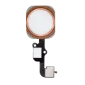 Home Button With Flex Compatible For iPhone 6S / 6S Plus (Rose Gold)