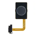 Home Button With Fingerprint Sensor Flex Cable Compatible For LG G7 ThinQ (Aurora Black)