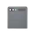 Outer OLED Assembly With Frame Compatible For Samsung Galaxy Z Flip 4G (F700) / Z Flip 5G (F707) (Service Pack) (Mystic Gray)
